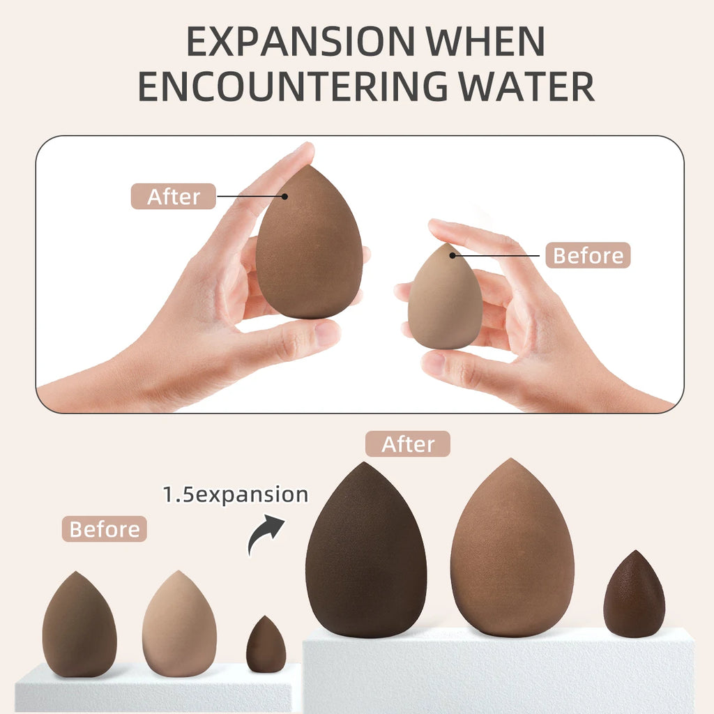 13-40pcs Makeup Brushes Set Eye Shadow Foundation Blush Concealer Brush Beauty Tool Beauty Sponges Thumb Puffs Beauty Tool